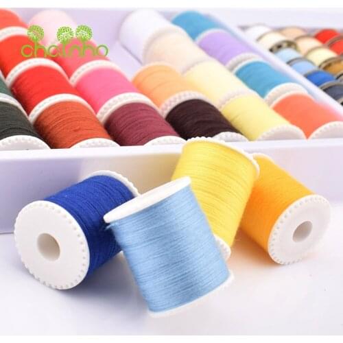 Chainho,60Spools/Lot,Multi Color Polyester Thread For Sewing&Quilting,High Quality Sewing Thread Suitable For Needlework&Machine