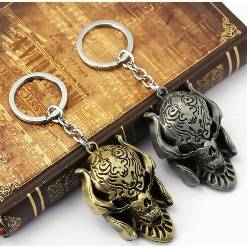 New Design 3D WOW World of Warcraft Brelok Weapon Model Keyring Cosplay Souvenirs Gift Harbinger Destroyer Helmet Car Keychain