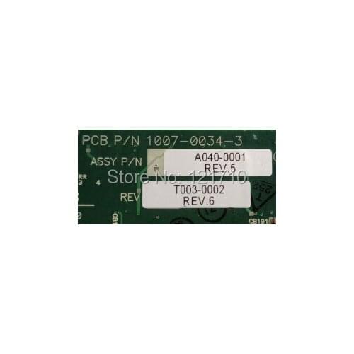 Industrial equipment board MEI XMP-PCI 1007-0034-3 A040-0001 REV.5 T003-0002 REV.6