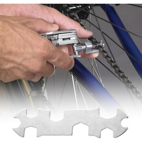 Bicycle Flat Hex Wrench Sturdy High Precision Piece Combination Tool Multi-hole Wrench Faucet connector household hexagon wrench