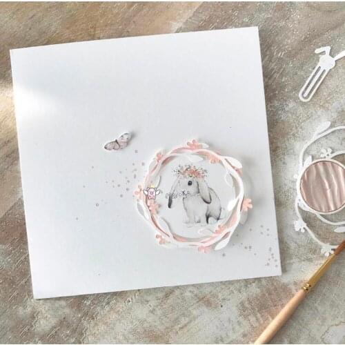 PP Craft metal cutting dies cut die mold Flower leaf round ring Scrapbook paper craft knife mould blade punch stencils dies