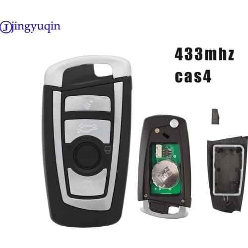 Jingyuqin Smart Key 433MHz For BMW 3 5 7 Series CAS4 System 2009 2010 2011 2012 2013 2014 2015 2016