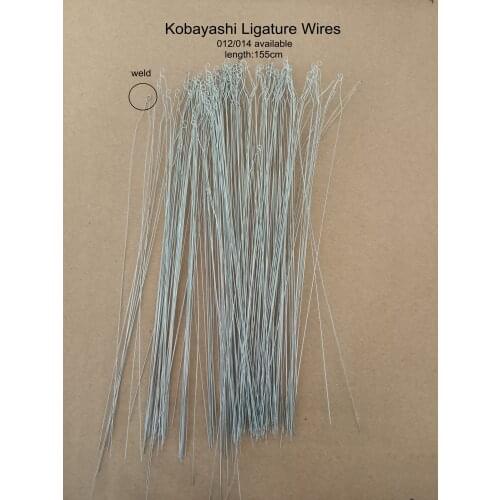 Dental Orthodontic SS Kobayashi Ligatre Ties Weld Wire Long 155cm