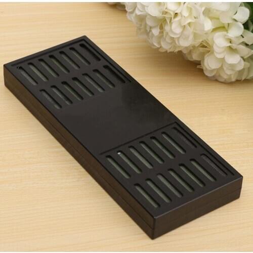 Black Rectangular Tobacco Smoking Cigar Hygrometer Humidor Humidifier Travel Cigar Cigarette Tools