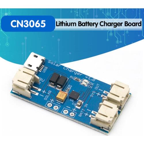 CN3065 Mini Solar Lithium Battery Charger Board Lipo Battery Charging Module Solar Panel Micro USB for Outdoor Camping Sports