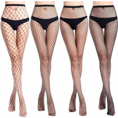 Womens High Waist Tights Breathable Sexy Fishnet Stockings Cosplay Bunny Stretchy Fabric Pantyhose Fashion Socks New