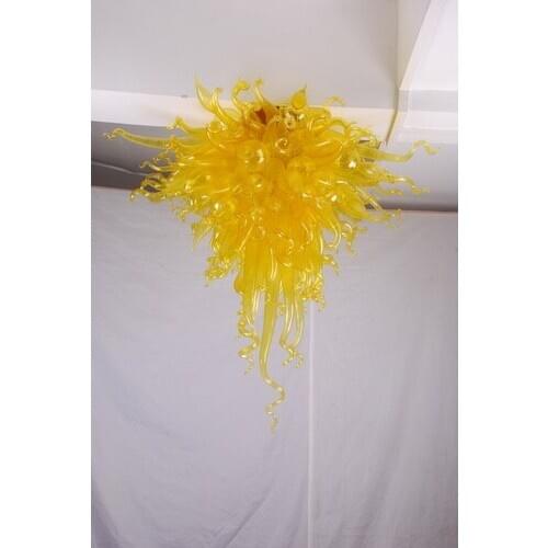 Residential Light Fixtures Yellow Color Led Pendant Light