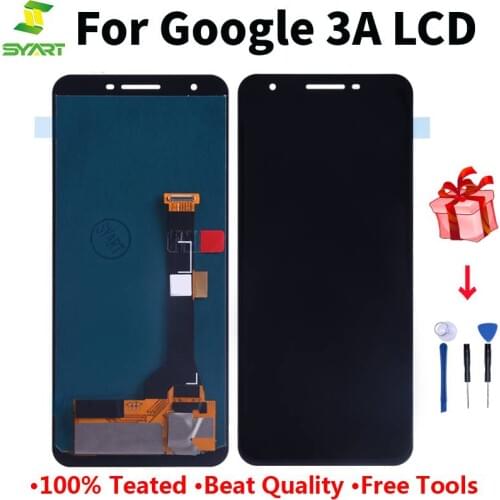LCD Screen For Google Pixel 3A 5.6" LCD Display Touch Digitizer Screen For Google Pixel 3A G020A G020E G020B Replacement
