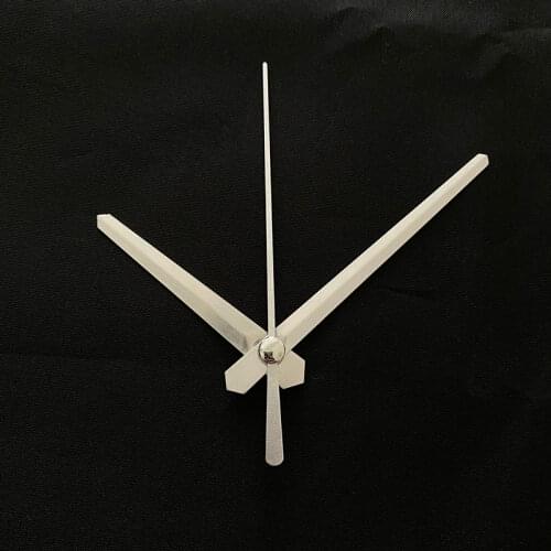 Popular 50PCS Silvery Metal Arrows Hands for DIY Wall Battery Clock Free Shipping