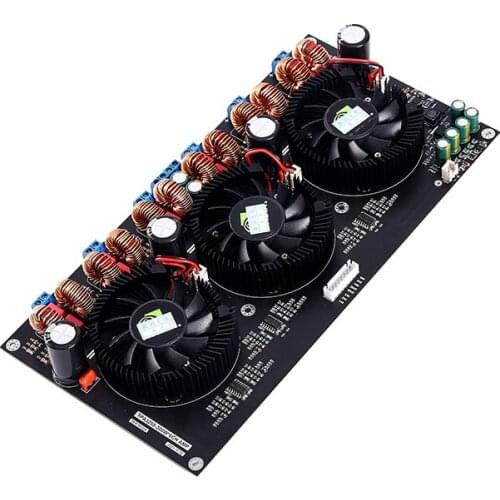 TPA3255 6-channel digital class D HiFi audio power amplifier board 300W*6 for home theater (luxury fan)