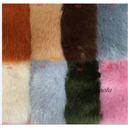 Big fur-like fox fur High density vertical plush fabric Faux fur collar fabric,170*90cm (one yard) One pcs