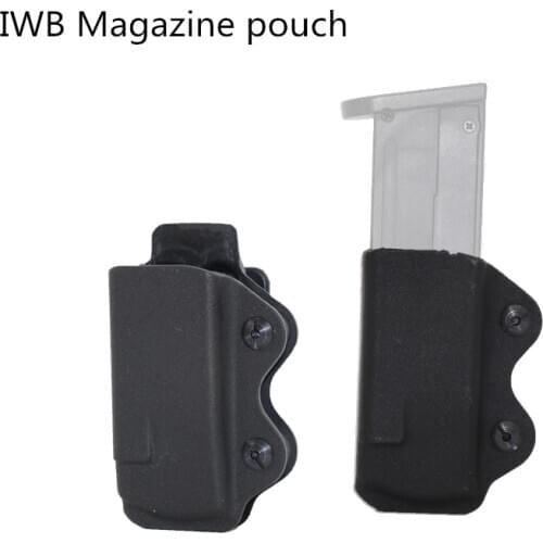 Gun Holster Single Magazine Case Mag Pouch for Glock 17 19 26/23/27/31/32/33 Single IWB/OWB Magazine Pouch hunting accessories