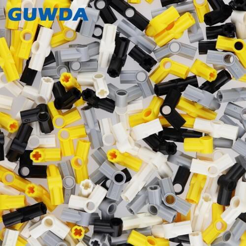 Technic Series Parts Angle Element Axle and Pin Connector Angled Bulk Accessories Compatible Legoed Technic Building Blocks Toys