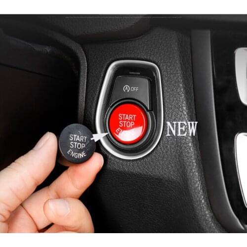 Car Engine Start Stop Switch Button Replace Cover For BMW F Series 1 2 3 4 5 6 7 X1 X3 X4 X5 X6 F20 F21 F30 F31 F10 F11 F01