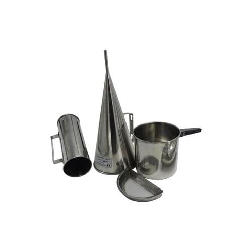Cone Marsh funnel Measuring Cup Viscosity Test/Marsh Funnel Mud Viscometer