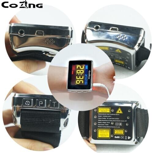 Laser Therapy Acupuncture Watch Chronic Traumatic Encephalopathy (CTE) Rehabilitation Therapy Bio Laser Therapy Device