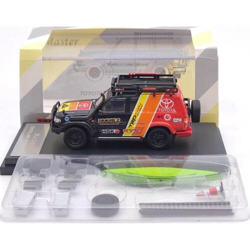 Master 1:64 TOYOTA LAND CRUISER LC80 NGK Diecast Models Car Toys Gifts Collection