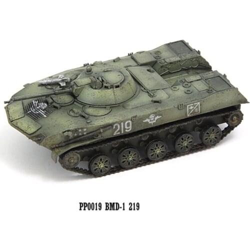 1/72 Scale Soviet BMD-1 Paratrooper Fighting Vehicle No. 219 Vehicle Tank Model Diecast & Toy Vehicle for Collectible Display