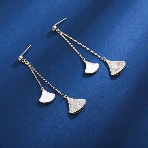 2021 Trend New Natural Shell Jewelry for Women Long Earrings Unusual Goods Earrings Pendants Supplies for Jewelry