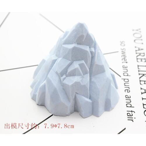 The c985 iceberg perfumed gypsum mould with silicone mold