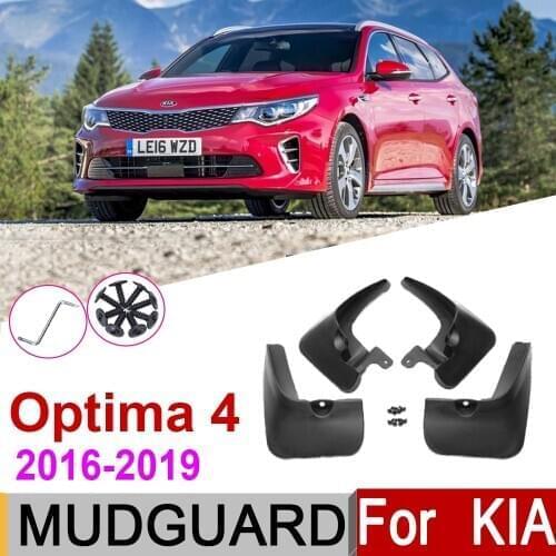 Front Rear Mudguards For KIA K5 Optima 4 JF 2019 2018 2017 2016 Car Mudflaps Fender Mud Flaps Guard Splash Flap Accessories