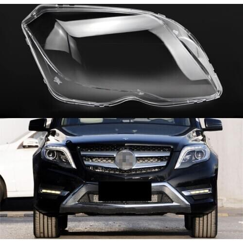 Headlight Lens For Mercedes-Benz GLK200 GLK260 GLK300 2013 2014 2015 Headlamp Cover Replacement Car Front Head Lamp Auto Shell