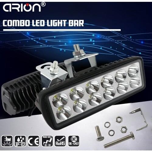 CIRION 4 inch 60W Side Luminous Led Work Light Car Driving Lamp Offroad Light Bar Combo For 4x4 Trucks Off-road Vehicles Led Bar