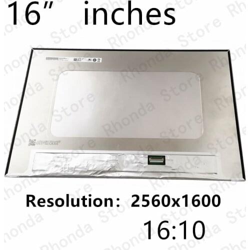 For Part Number 5D11C72402 5D11C72400 for Lenovo Legion 7-16ACH Laptop 82N6 LCD screen Laptop LCD panel 2.5k 2560x1600 40Pin EDP