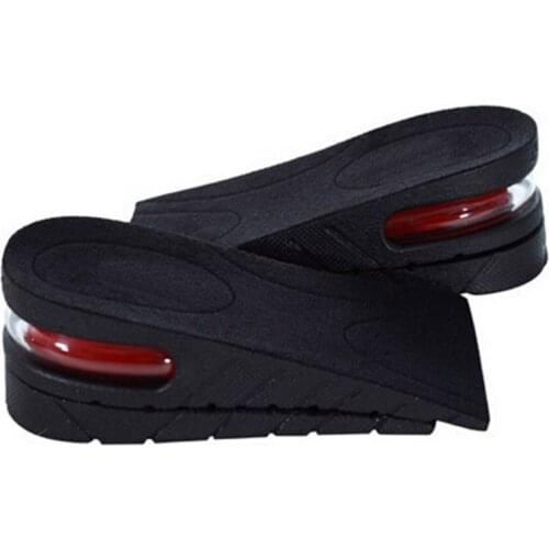 1 Pair Men Women Shoe Insole Air Cushion Heel Insert Increase Taller Height Lift 5cm
