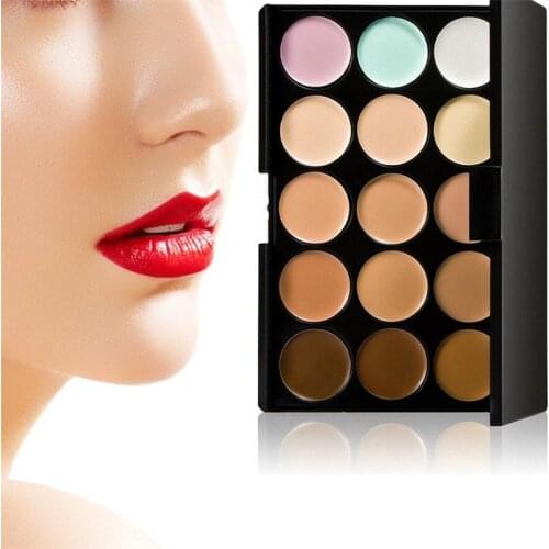 15 color Concealer Contouring correcteur maquillage Cream Based anti cernes makeup