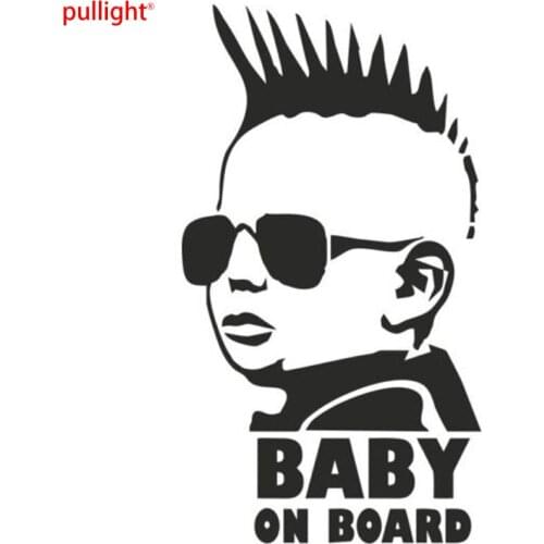 BABY ON BOARD Funny Lovely Car Sticker Personality Warning Car Styling Decor Decal