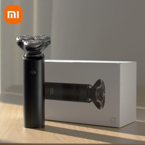 XIAOMI Mijia Electric Shaver Beard Razor Ttrimmer Rechargeable Wet And Dry Dual-Use Washable Double Blade Shaver S500C 3 In 1
