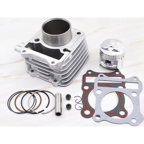 Motorcycle Cylinder Piston Gasket Rebuild Kit for SUZUKI DR125 DF125 TU125X E2 1999 125cc 150 cc STD 57mm Big Bore 62mm