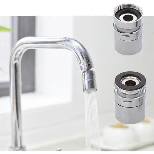 Brass Water Saving Tap Faucet Aerator Sprayer Attachment with 360-Degree Swivel