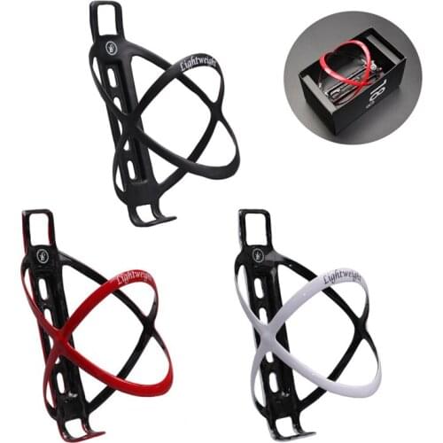 LightWeight bicycle bottle cage LW carbon fiber bottle cage 18G with box OEM bottle cage full carbon