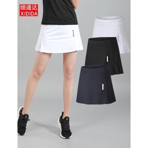 Summer Womens Running Breathable Half-length Sports Golf Skirt