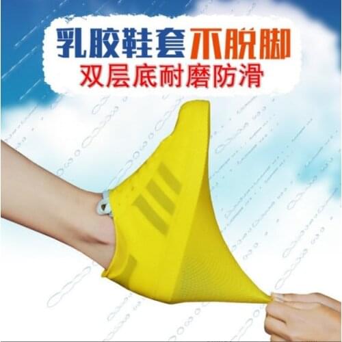 Reusable Boots Waterproof Shoe Cover Silicone Material Unisex Womens Shoes Protectors Rain Boots for Indoor Outdoor Rainy Days