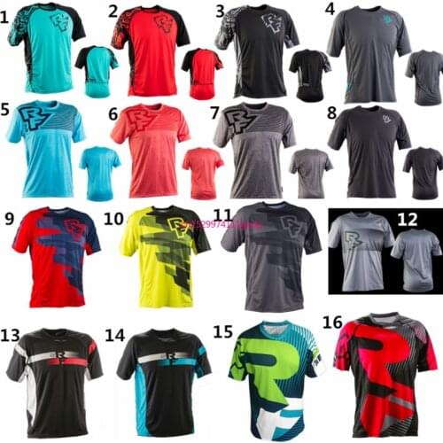 2021 New MENS summer clothing black AM DH Quick Dry Breathable Cycling Jersey Short Sleeve Summer Mens T Shirt