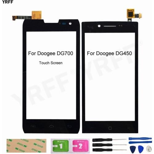 New Glass Touch Panel For Dooge DG700 DG450 Touch Screen Digitizer Front Glass Panel Sensor Assembly Parts Free Shipping