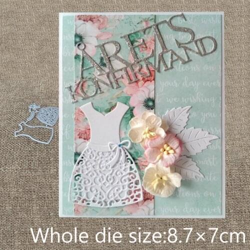New Design Craft Metal Cutting Die cut dies bow lace dress decoration scrapbook Album Paper Card Craft Embossing die cuts