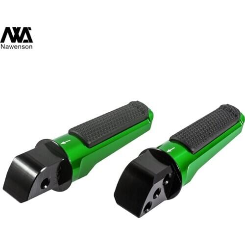 Motorcycle Foot Pegs Rear Passenger Footrest Accessories for ZX-10R 2004-2021 for Z650 2017-2021 for Z900 ABS 2017-2021