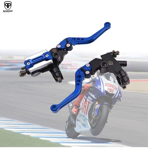 ROAOPP 7/8" 12.7mm Piston Brake Clutch Pump Lever Motorcycle Hydraulic Master Cylinder Accessories CNC for Honda Yamaha Moto