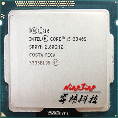 Intel Core i5-3340S i5 3340S 2.8 GHz Quad-Core Quad-Thread CPU Processor L2=1M L3=6M 65W LGA 1155