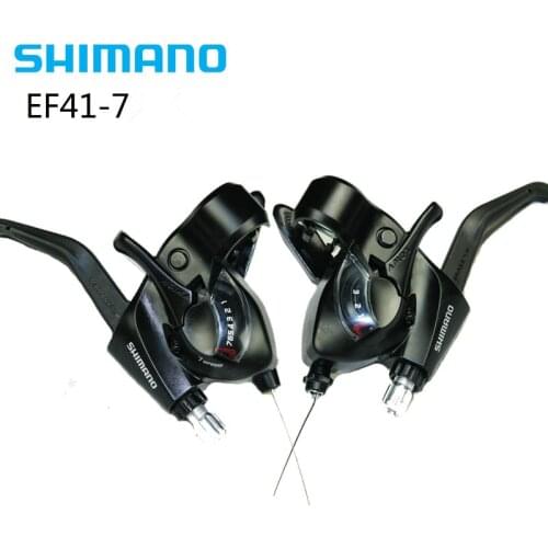 Shimano ST-EF-41 Rapid Fire 7 Speed Right Hand EF41-7 Left 3 speed MTB Bike Shifter & Brake Lever ST-EF41 21s