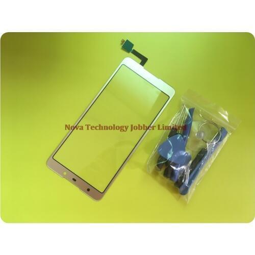 Wyieno BQ5707 Sensor Phone Replacement Parts For BQ 5707 BQ-5707 BQS5707 Touch Screen Digitizer Glass Panel + Tracking