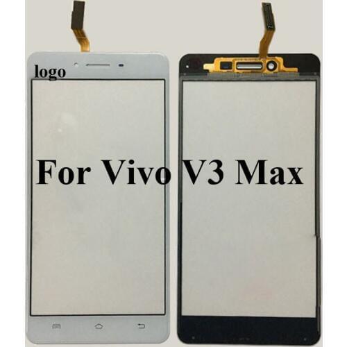 For vivo V3 Max Touch Screen Digitizer Sensor Replacement For vivo V3Max A touch panel with flex cable V 3 Max Parts