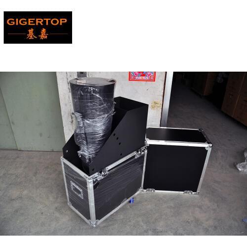 TIPTOP Stage Confetti Machine Co2 Gas Source Manual Hand Control 3 meter Gas Hose Flightcase CO2 Confetti Cannon Machine
