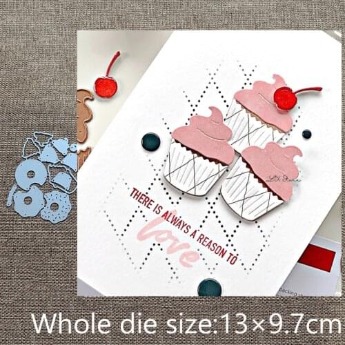 XLDesign Craft Metal Cutting Dies stencil mold Cake desserts decoration scrapbook Album Paper Card Craft Embossing die cuts