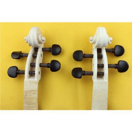 1 pc 4/4 violin head violin making material installed shaft violin wood universal head