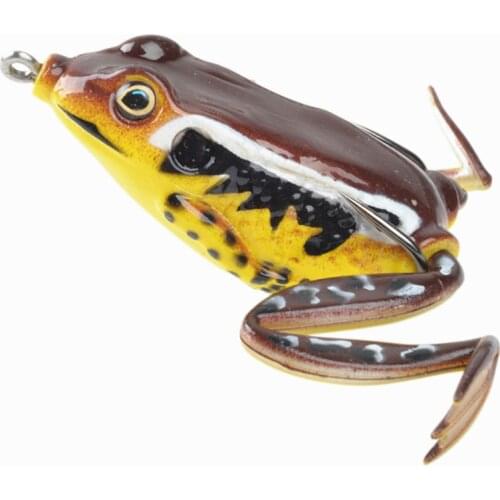 1PCS 5cm11g 8cm Top Water Ray Silica Gel Frog Shape Minnow Crank Wobbler For Fly Fishing Soft Tube Bait Japan Fishing Supplies